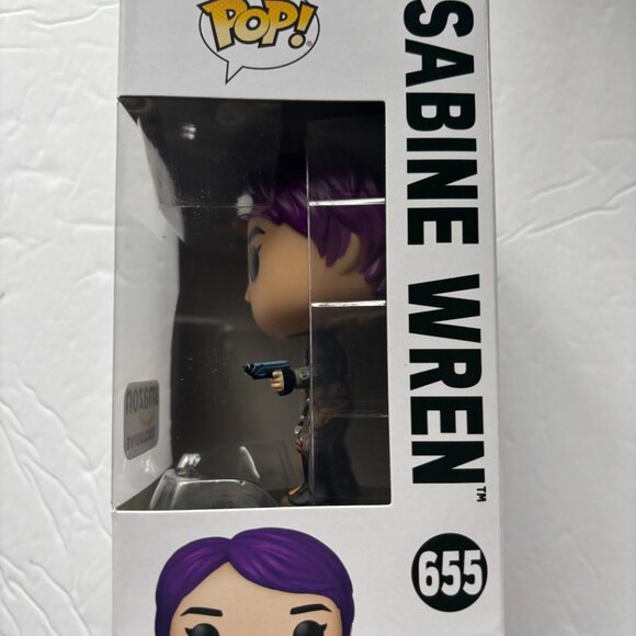 NEW Star Wars Sabine Wren Exclusive Funko Pop Figure #655 - Picture 6 of 8